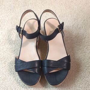 Cute Cork Heel Stuart Weitzman Sandals